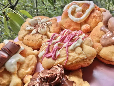 Mini pan de muerto relleno (individual)