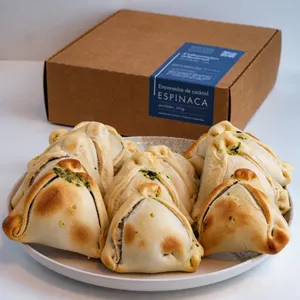 Empanadas de cóctel - Espinaca choclo queso.
