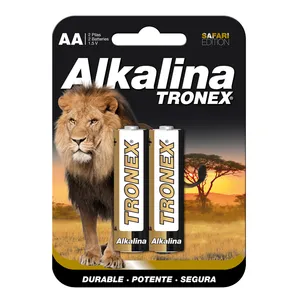Pila alkalina tronex AA x 2 uns