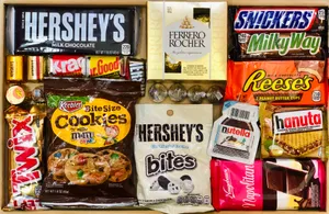 Chocolate Lover  Candy Tray