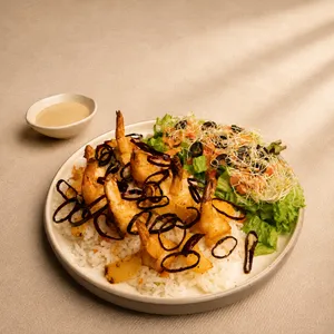 Garlic shrimp Garlic shrimp