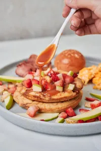 Pancakes de Manzana