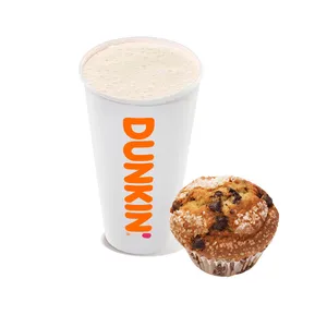 Hot Chocolate Blanco L + Muffin