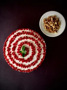 Cheesecake Pasión de Nogada