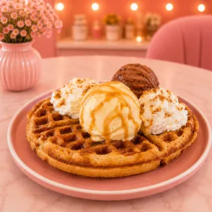 Waffle Helado