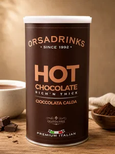 Chocolate caliente para preparar.
