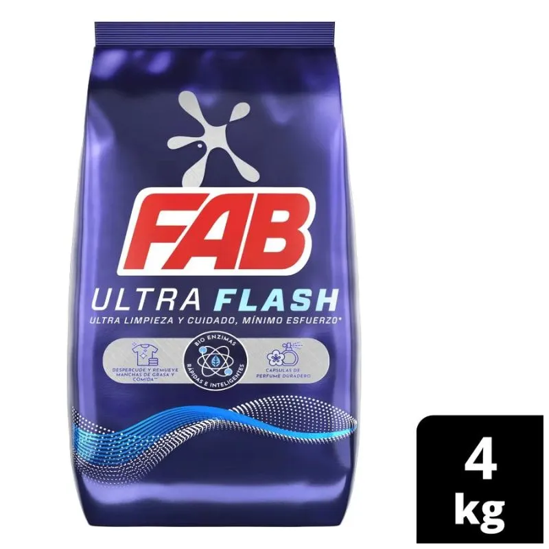 DETERGENTE FAB 4000G ULTRA FLASH