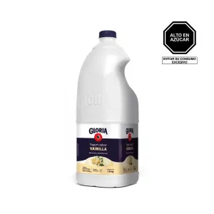 Yogurt Gloria Vainilla Parc. Descremado Galonera X 1.6 Kg