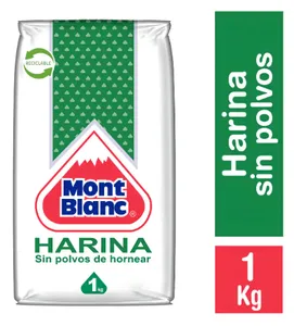 Harina Mont Blanc Sin Polvos (1 kg)