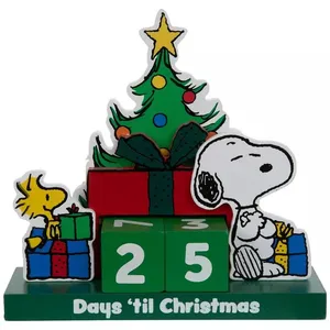 CALENDARIO CONTADOR NAVIDAD SNOOPY