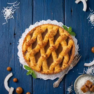 Tarta De Coco Con Manjar