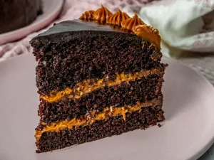 Torta Choco Manjar Porción