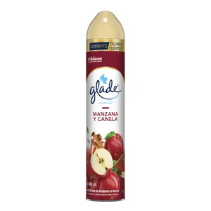 AROMATIZANTE  AEROSOL GLADE MANZANA Y CANELA X 400 ML