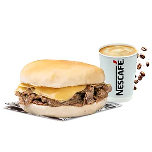 Desayuno Sándwich Churrasco Barros Luco