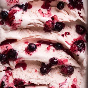 Chocolate blanco berries