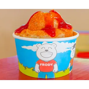 Chamoy con miguelito en polvo