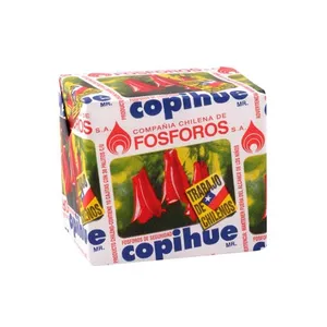 Fosforos copihue, 10 Cajitas