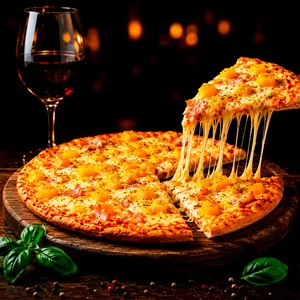 Pizza familiar tropical 10 porciones Pizza familiar tropical 10 porciones