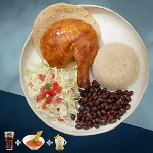 ROSTI LUNCH - CUARTO DE POLLO
