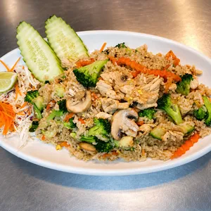 Khao Pad - Camarón