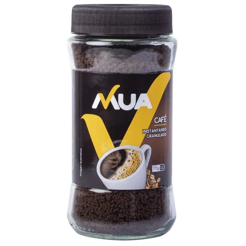 Cafe instantaneo mua granulado x 170 grs Cafe instantaneo mua granulado x 170 grs