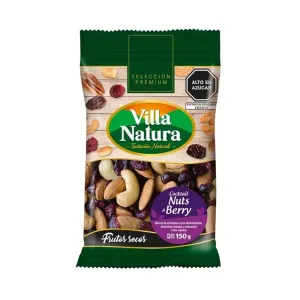 Cocktail Nuts Berry & Seeds Villa Natura x 150 Gr