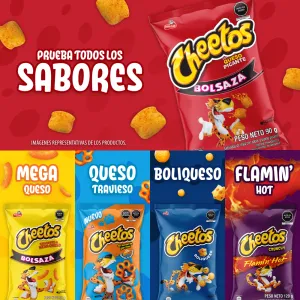 Cheetos Queso Picante x 90 g