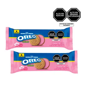Pack (2 Galleta Oreo Fresa X 54 Gr)