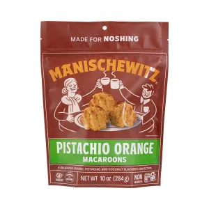 Macaroons Pistachio Orange MANISCHEWITZ