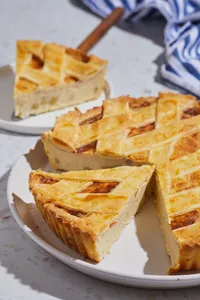Tarta de alcachofa
