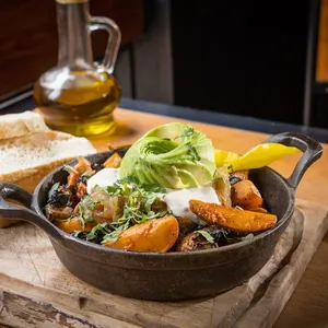 Papas Choras Vegetarianas