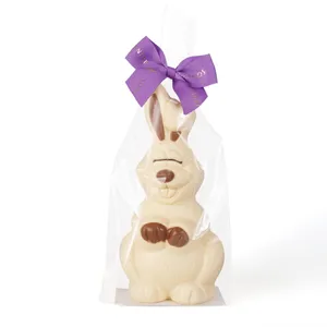 929 - Conejo Super Sonriente Chocolate Blanco 280 Gr.