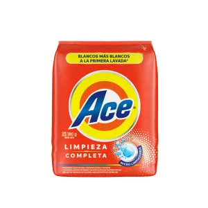 Pack 2 Detergente Ace Limpieza Completa X 380 Gr