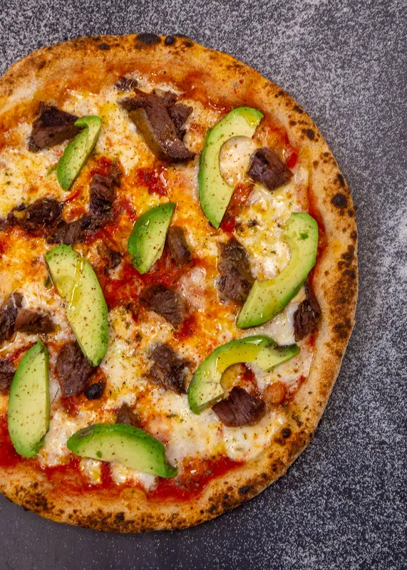 Pizza Mechada palta Familiar 38 cms