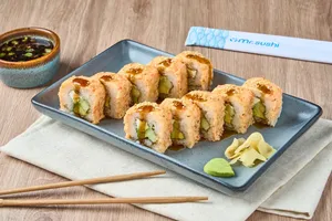 Sushi Baby Maki - Baby Squid, Salsa Tare y Queso Crema