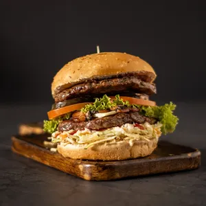 Hamburguesa Doble Carne + Papa