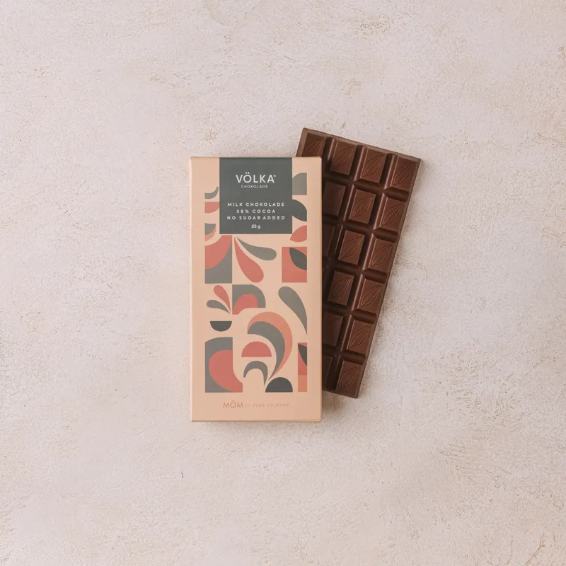 MÖM Tablet Milk No Sugar Added 85g