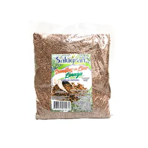 Semillas de lino linaza salugran enteras x 500 grs
