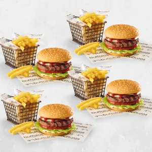Hamburguesas para compartir