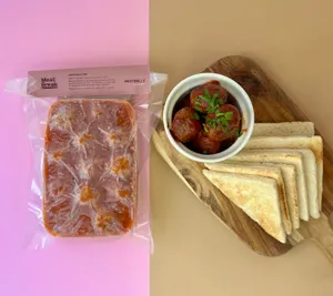 Albondigas con salsa 1/2 kilo