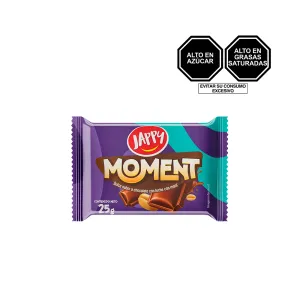 Chocolate Jappy Con Leche Con Maní x 25 g