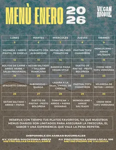 Menù Internacional  🥗