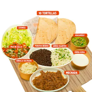 Tacos a tu Pinta Mechada🌶️