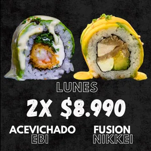 Lunes de Sushi - 2x 8.990