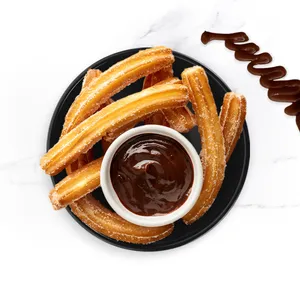 Churros con Chocolate (5 unds)