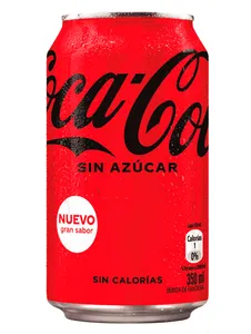 Coca cola zero en lata