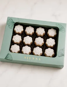 Caja de mini alfajores