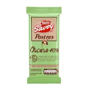 Chocolate Postre Savoy 40% 200g