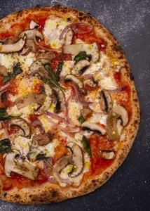 Pizza Champiñón Cabreado Mediana 32 cms