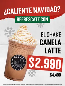 Shake Canela Latte $2.990
